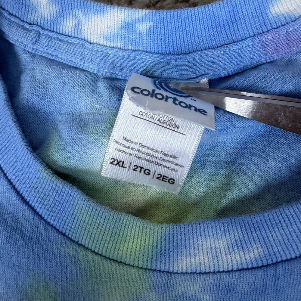 Wawa Hoagiefest Shirt Mens 2XL Tie Dye Rainbow Graphic Advertising Promo - Picture 8 of 9